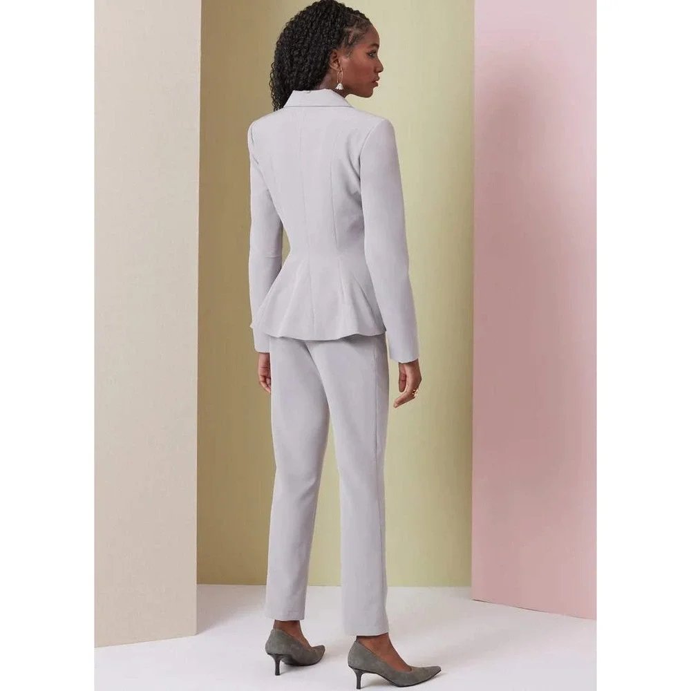 Vogue V2018 Sewing Pattern‎ Misses Jacket Skirt Pants Size 12-20 Uncut